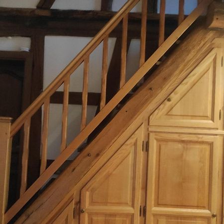 GITE AU PETIT RUISSEAU-Etage et combles-maison alsacienne 4 personnes 3 nuitées minimum Langensoultzbach Extérieur photo