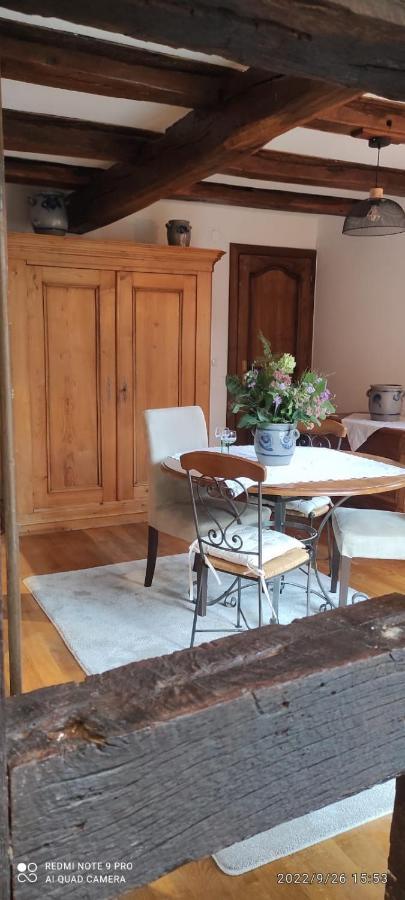 GITE AU PETIT RUISSEAU-Etage et combles-maison alsacienne 4 personnes 3 nuitées minimum Langensoultzbach Extérieur photo